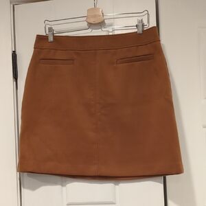 LOFT Brown Mini Skirt